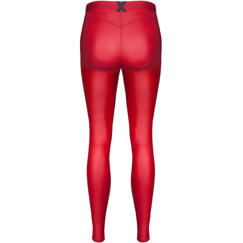 Bielizna - BRLIDIA001 legginsy czerwone rozmiar S